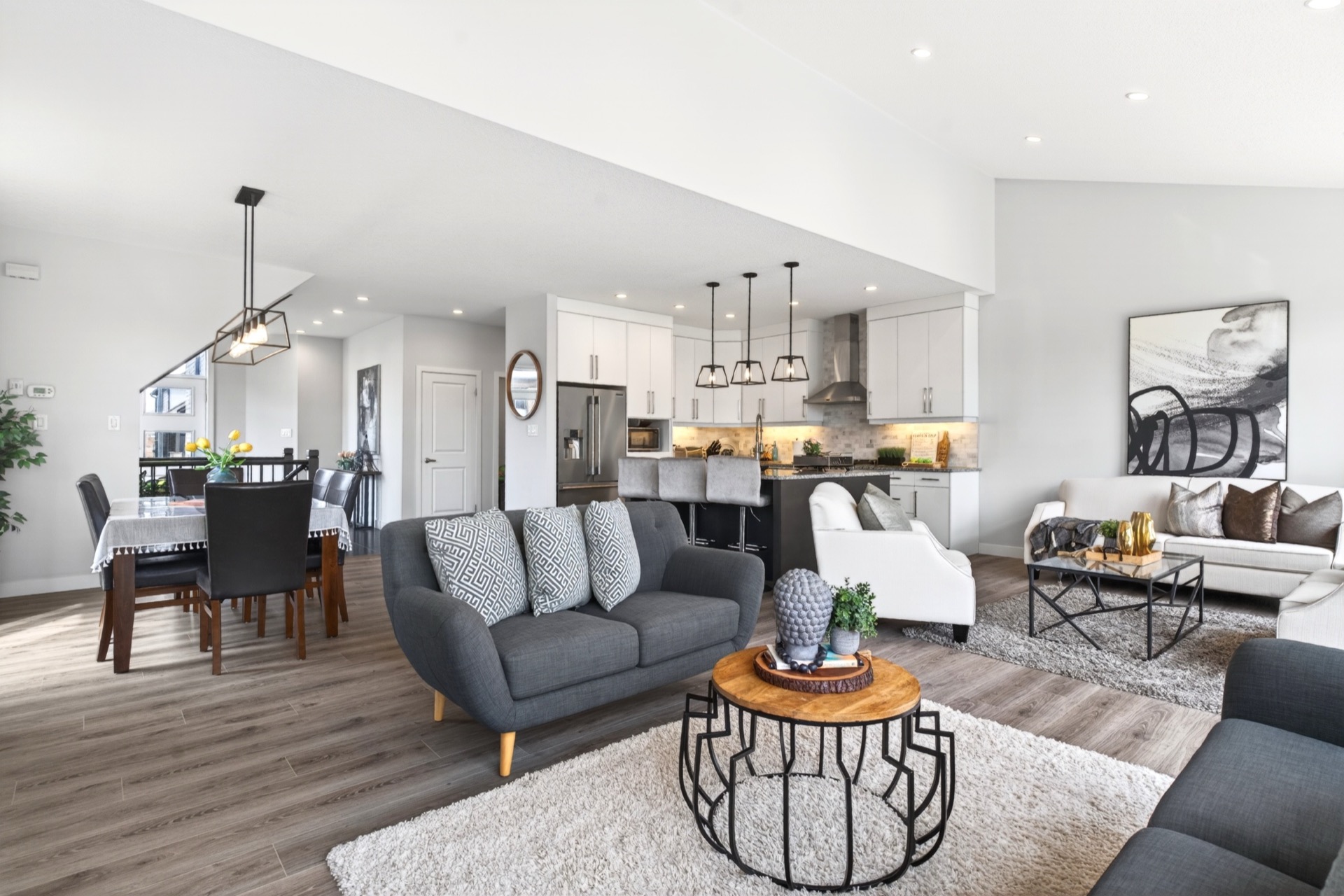 Open concept main floor